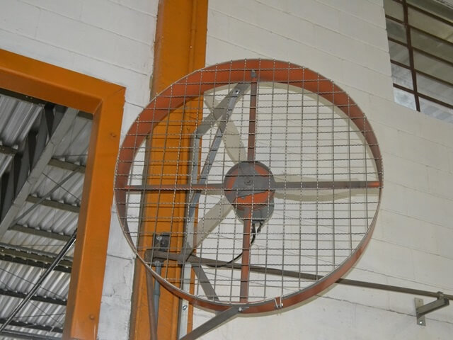Ventilador Alta Potência Industrial de Parede
