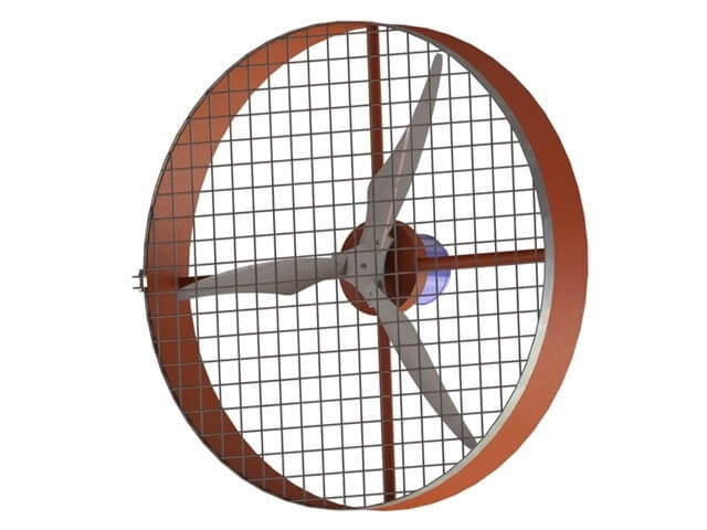 Ventilador Industrial Agrícola Grande 1m Alta Potência