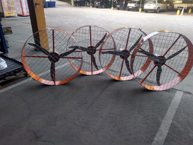 Ventiladores para Aviário